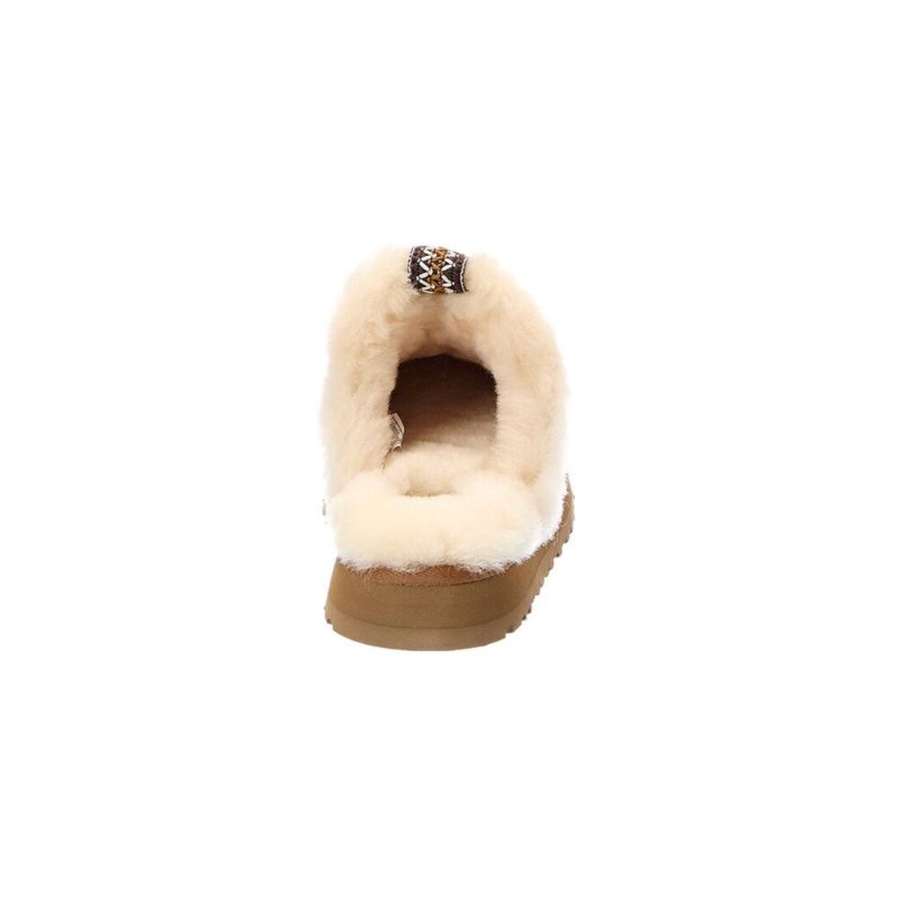 Ugg W Disquette Alpine Suede Mule, Chestnut - Picture 3 of 5
